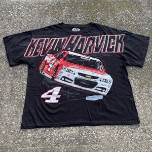 Kevin Harvick #4 Budweiser NASCAR AOP T Shirt Black 2X